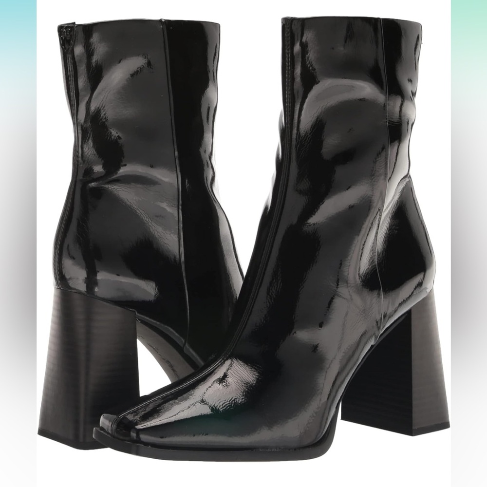 NWTIB • Sam Edelman Women's Ivette Fashion Boot 🖤🖤 Black Patent • Size 7.5 😍